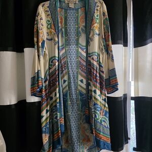 Flying Tomato Multicolor Patterned Cape